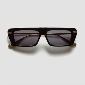 The Edge Black Sunglasses | Past Midnight